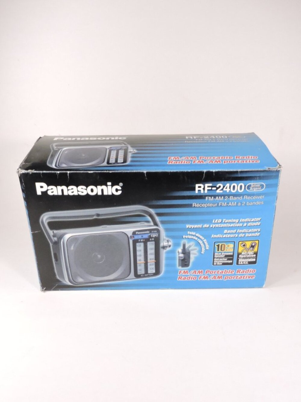 Panasonic RF-2400 FM-AM 2 Band Receiver - Great Working New Condition